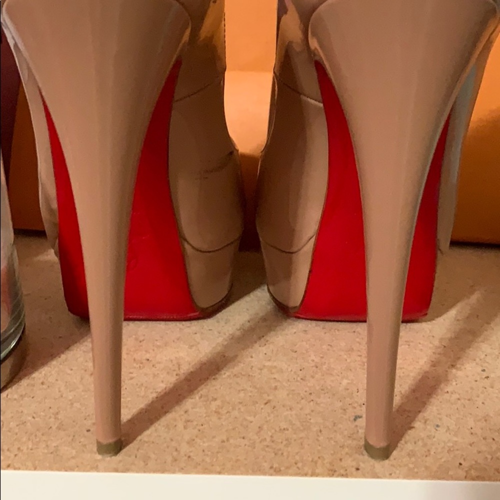 christian louboutin open toe
